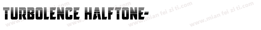 Turbolence Halftone字体转换
